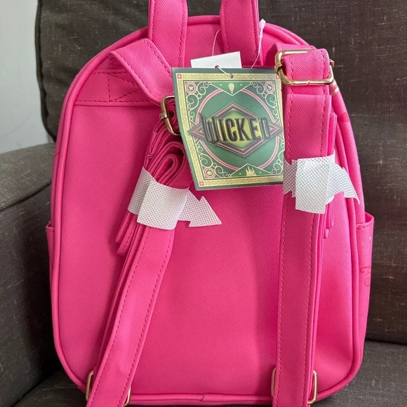 Claire’s Wicked Pink Small Backpack - Picture 6 of 7